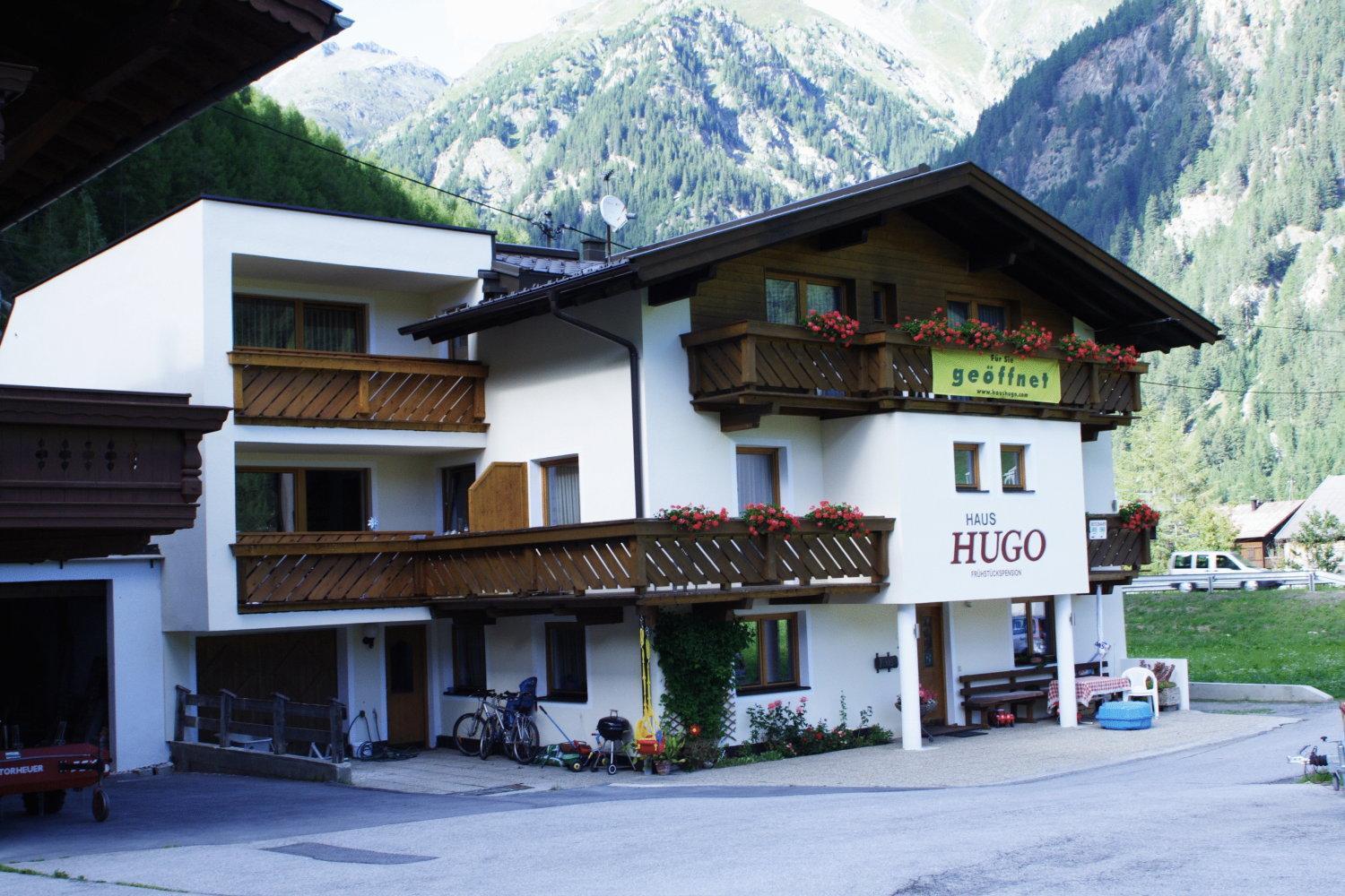 Hotel Haus Hugo Sölden Exteriér fotografie